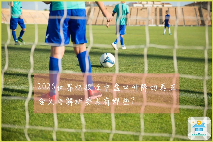 2026世界杯投注中盘口升降的真正含义与解析要点有哪些？